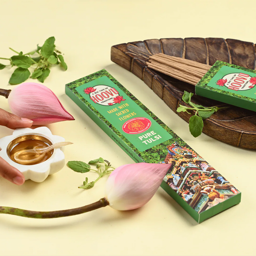Hoovu Fresh Tulsi Agarbatti Sticks