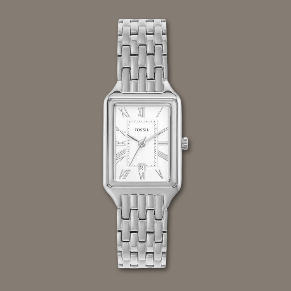 Fossil Raquel Analog White Dial 23 mm Watch