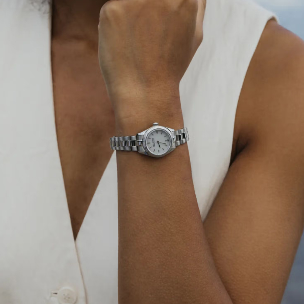 Paul Hewitt 25 mm Analog Dial White Watch