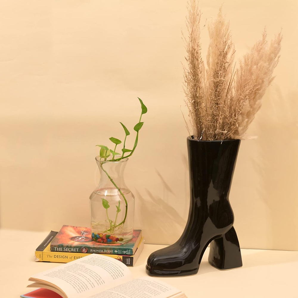 Glimpse Homes Boot Vase | Modern & Minimalist