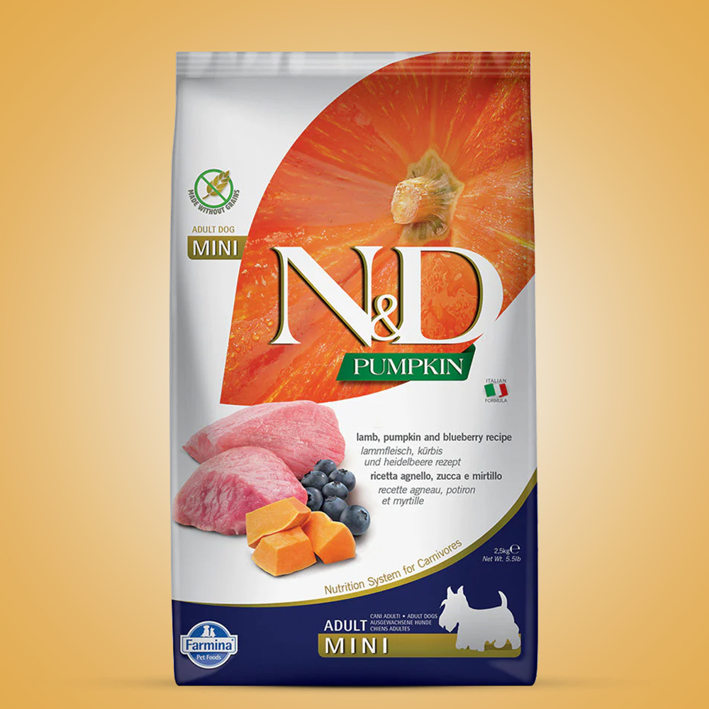 Farmina N&D Pumpkin Lamb & Blueberry Grain Dog Food