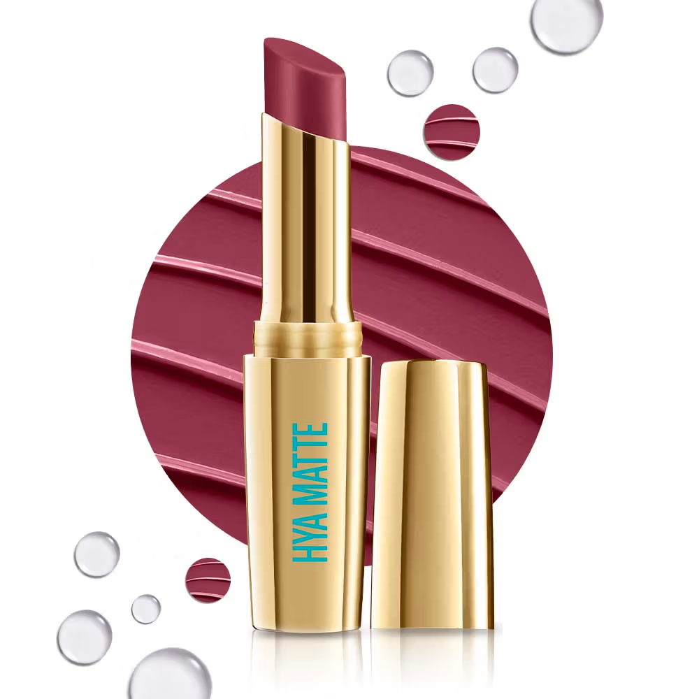 Lakme 9to5 Hya Matte Liquid Lipstick + Hyaluronic Acid - Afterhours Wine