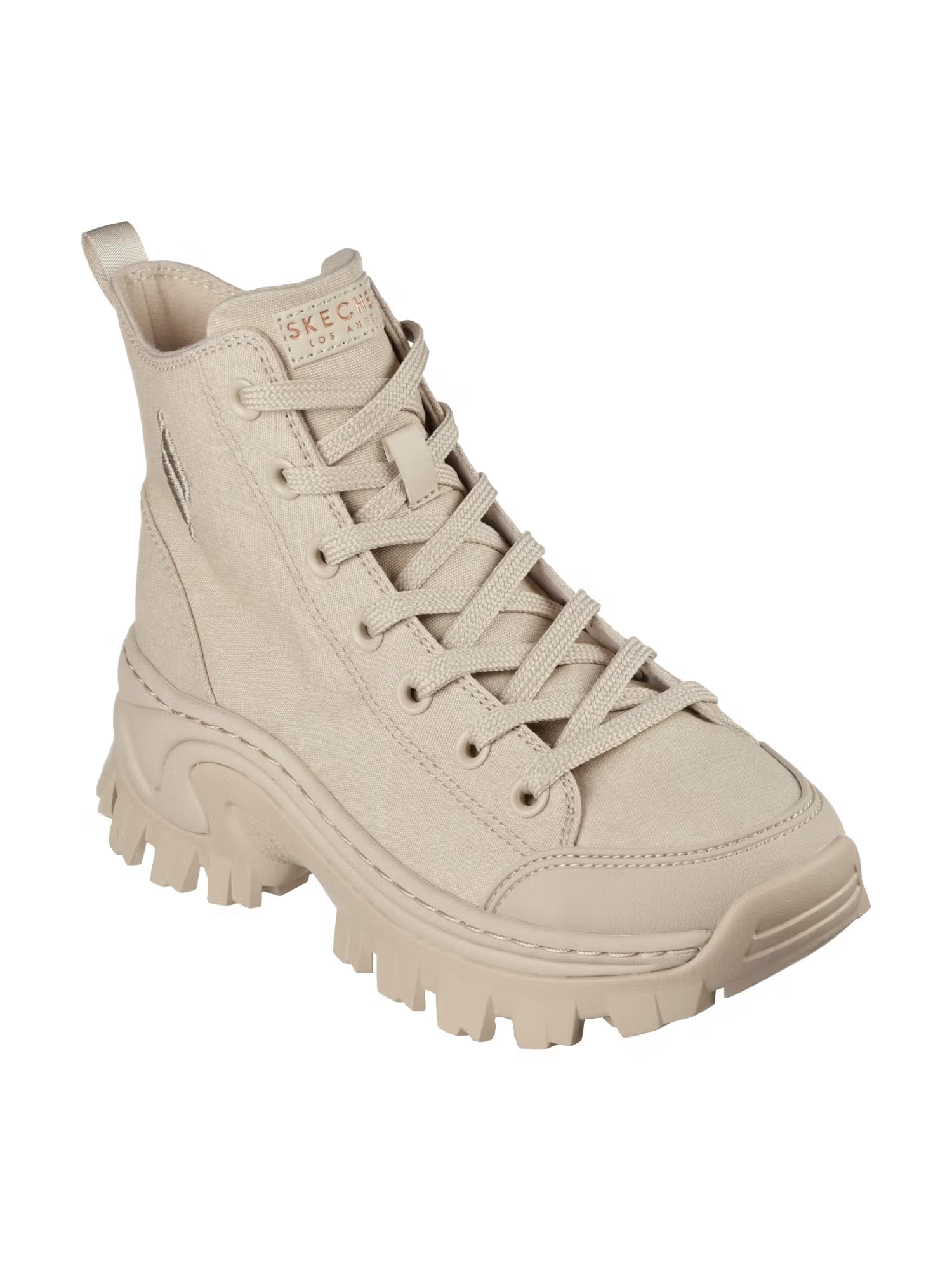 SKECHERS Women Hi-Ryze Crazy Stomper Sand Casual Boots