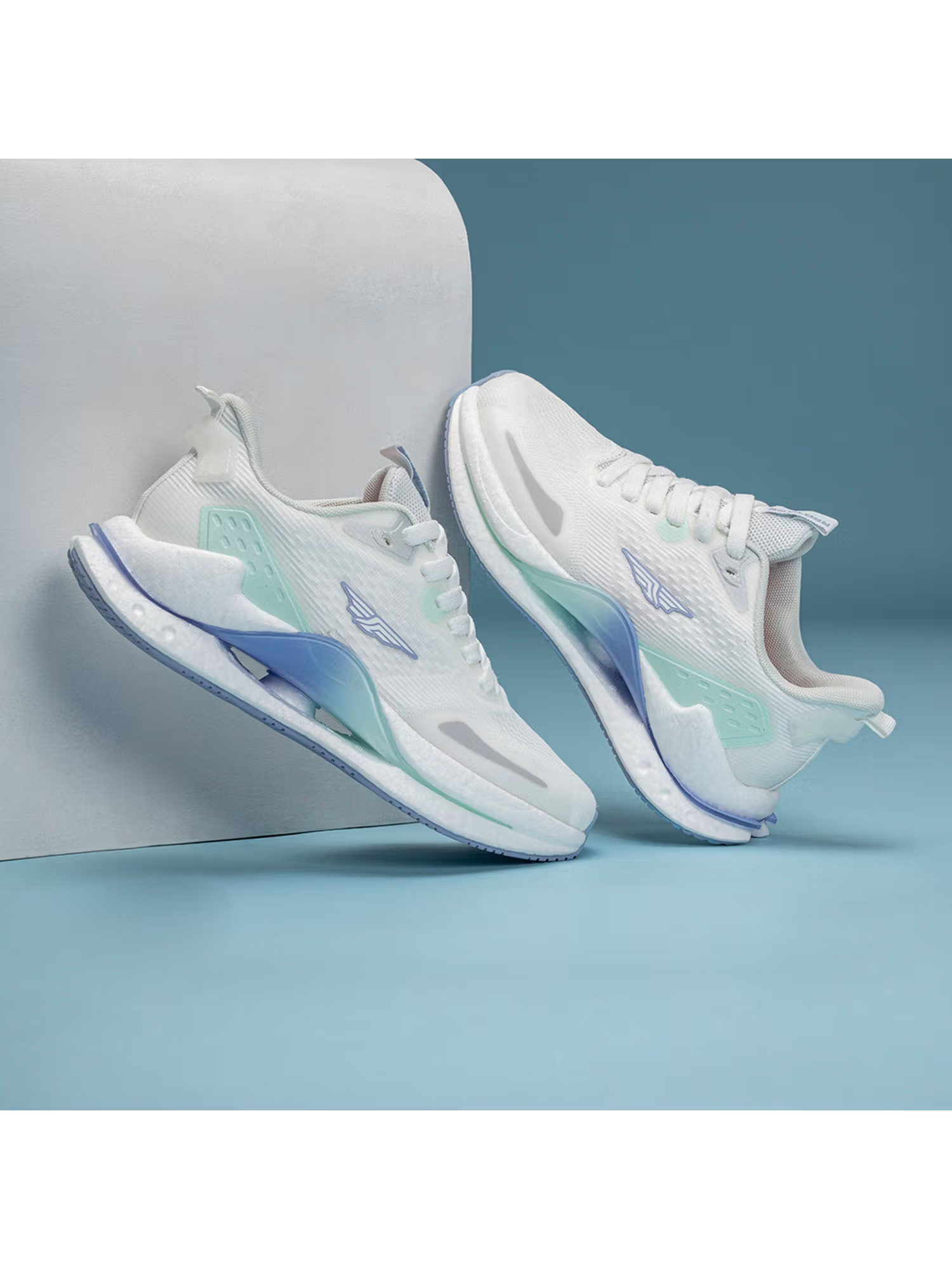 Red Tape Women Textured Blue Athleisure Sports Shoes