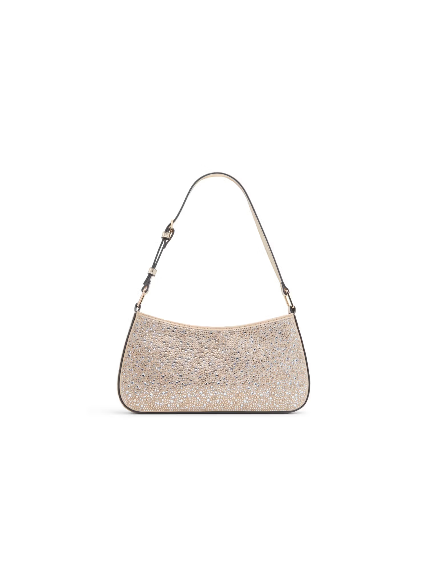 Aldo SIRINY Womens Gold Handbag with Detachable Straps
