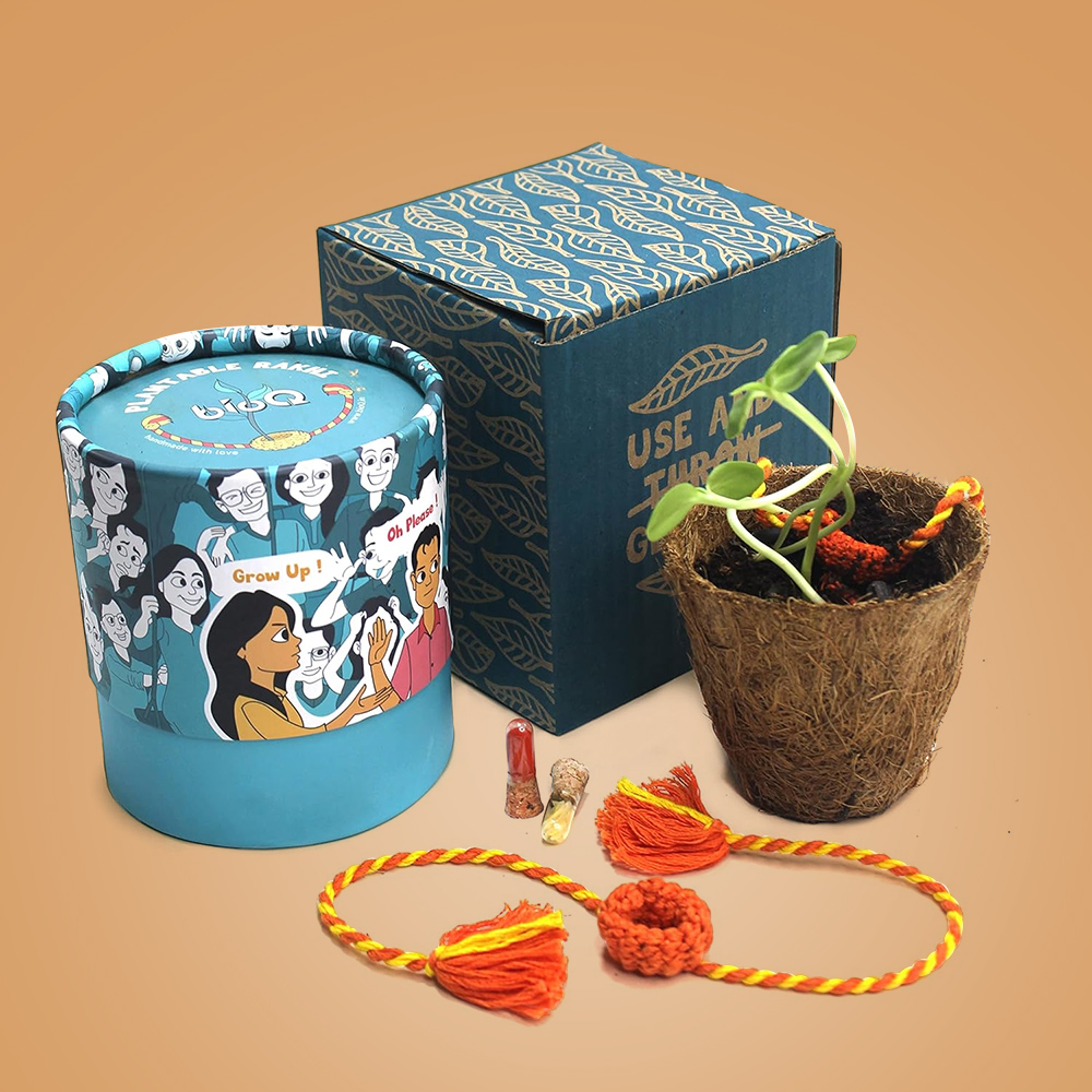 BioQ Plantable Rakhi Kit