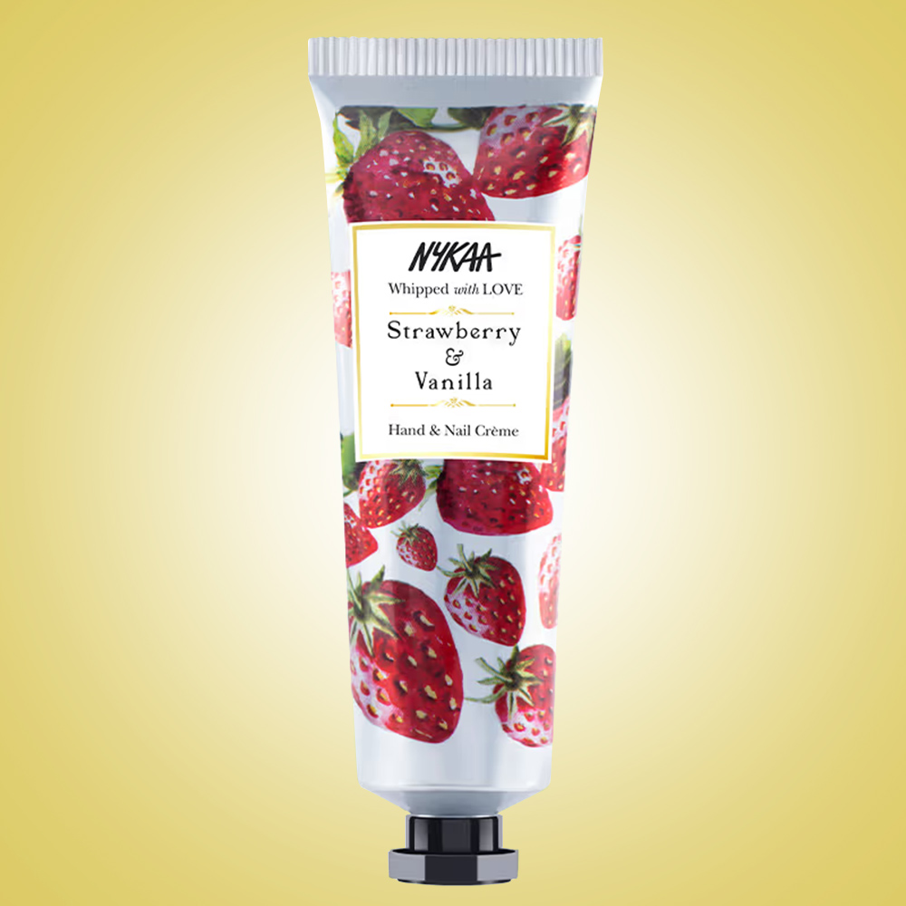 Nykaa Wanderlust Strawberry & Vanilla Hand & Nail Creme