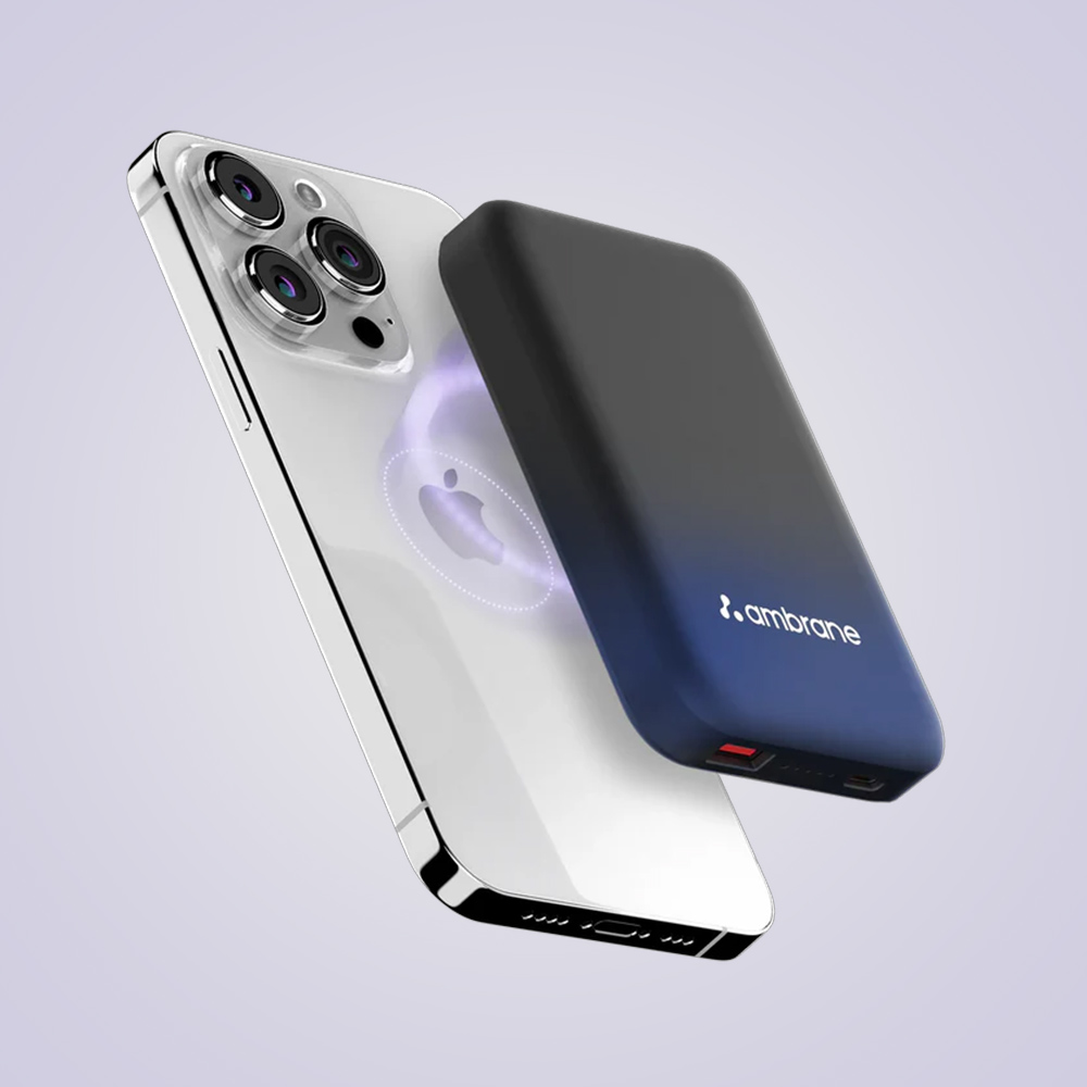 Aerosync Snap 10000mAh Magsafe Wireless Power Bank for iPhone