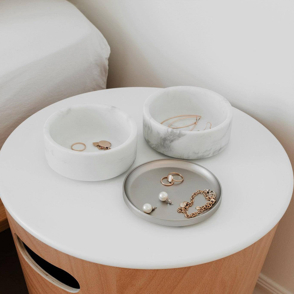 Umbra Tesora Storage Box - White Resin