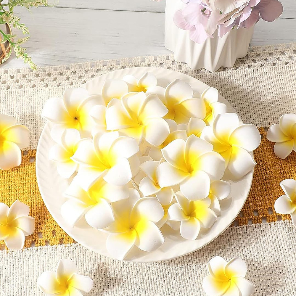 TIED RIBBONS 30 Pcs Artificial Flower for Pooja Room Decoration