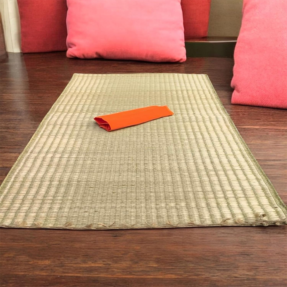 Premium Handmade Natural Madurkathi Reed Grass Mat