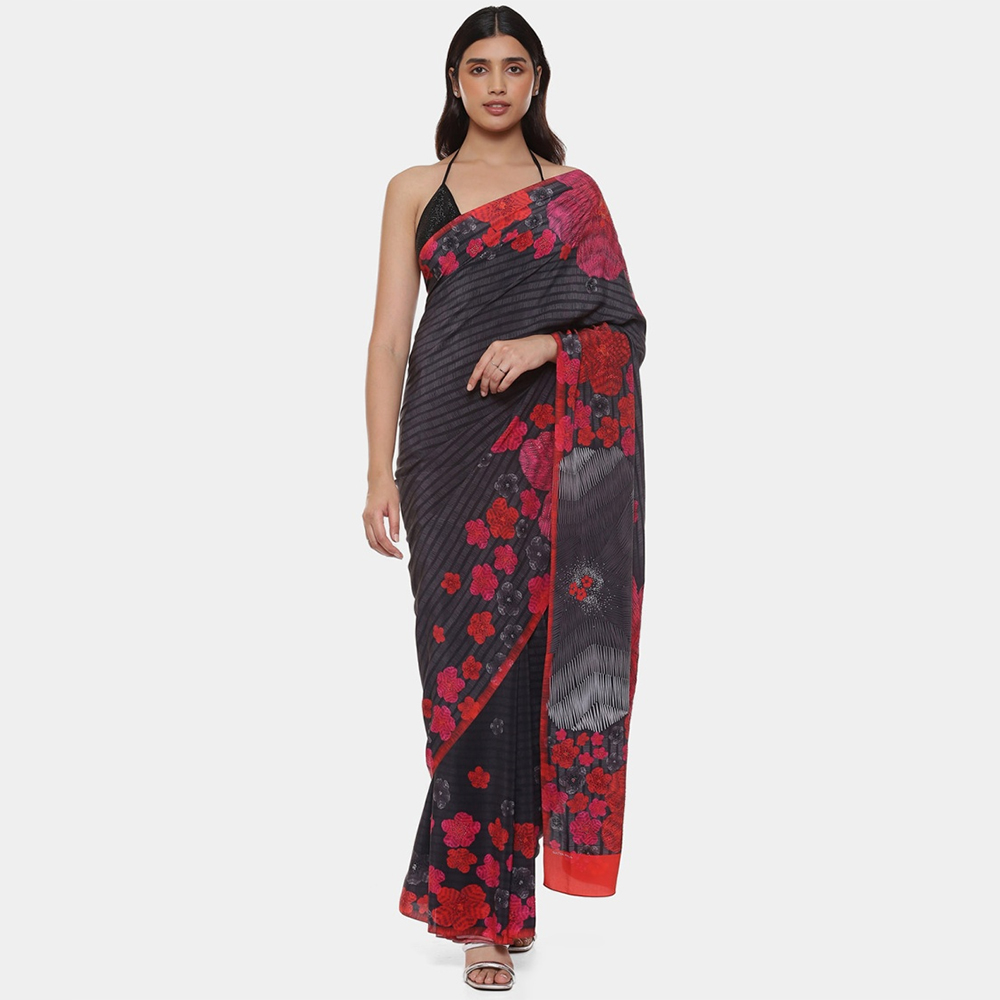 Satya PaulPhulkari Saree