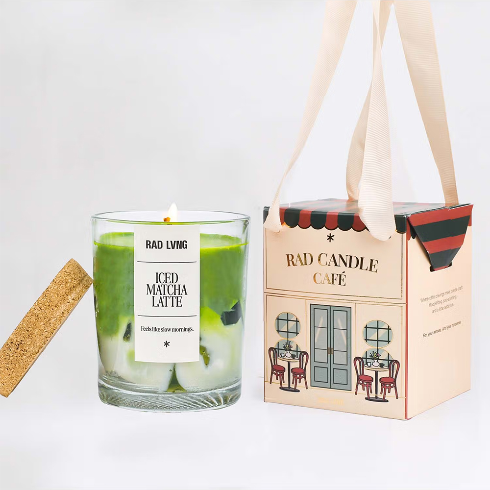 Rad Living Iced Matcha Latte - Sweet Vanilla Scented Candle