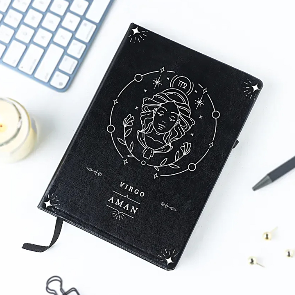 Personalised Notebook Virgo Edition