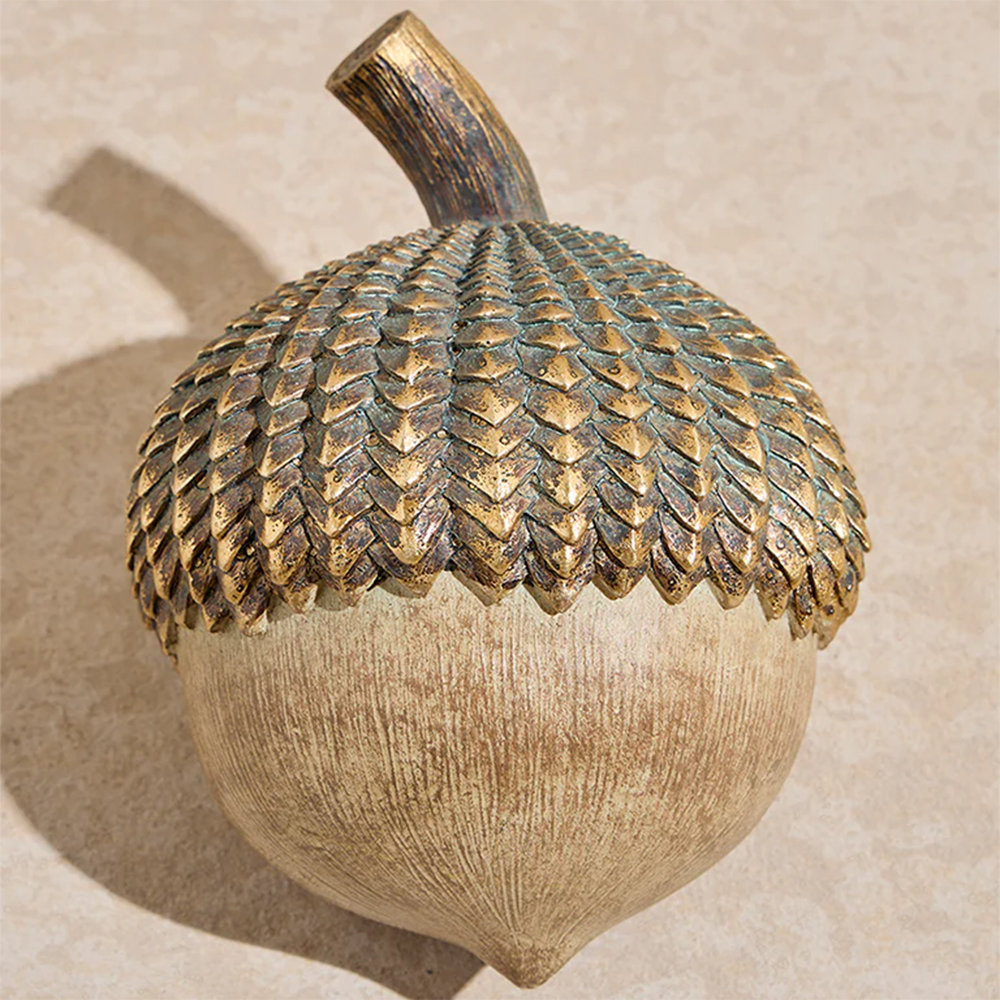 Westside Home Bronze Acorn Decorative Object