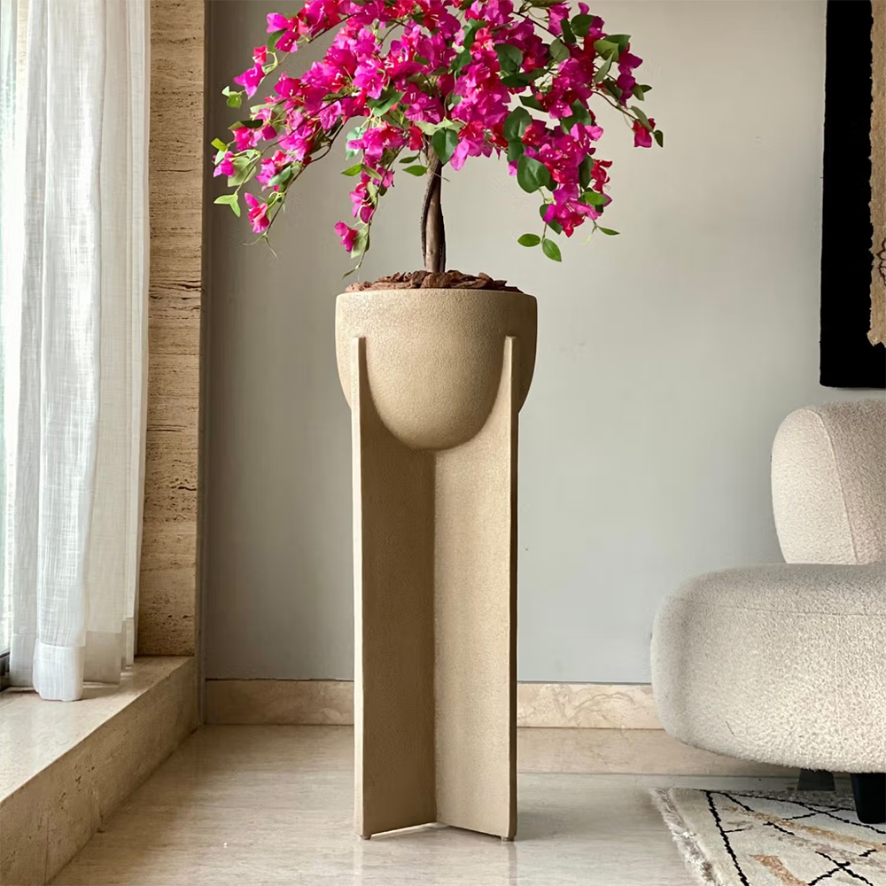 Mason Home Artificial Pink Bougainvillea Plant - 3.5 Feet