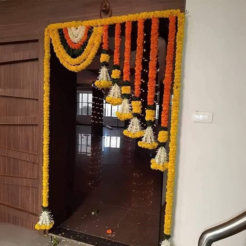 Virushka Marigold Thoranam