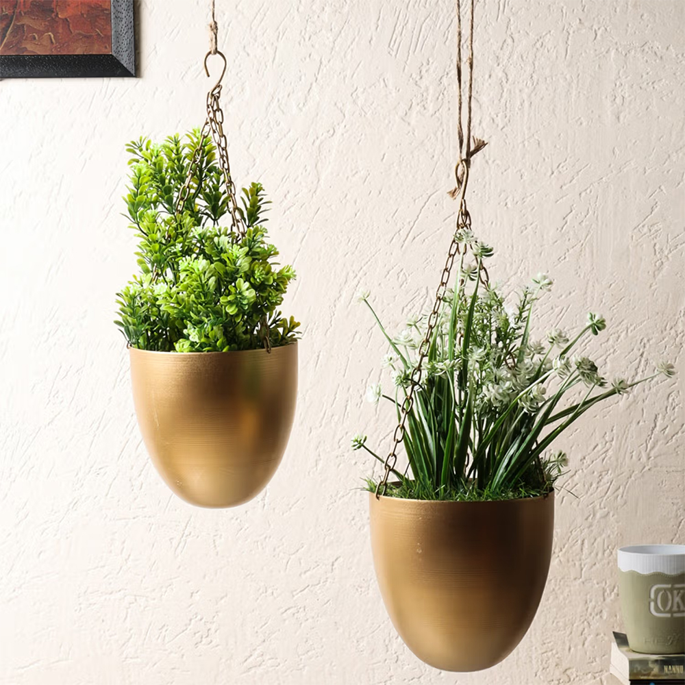 Amaya Decors Hanging Capsule Planter Set of 2