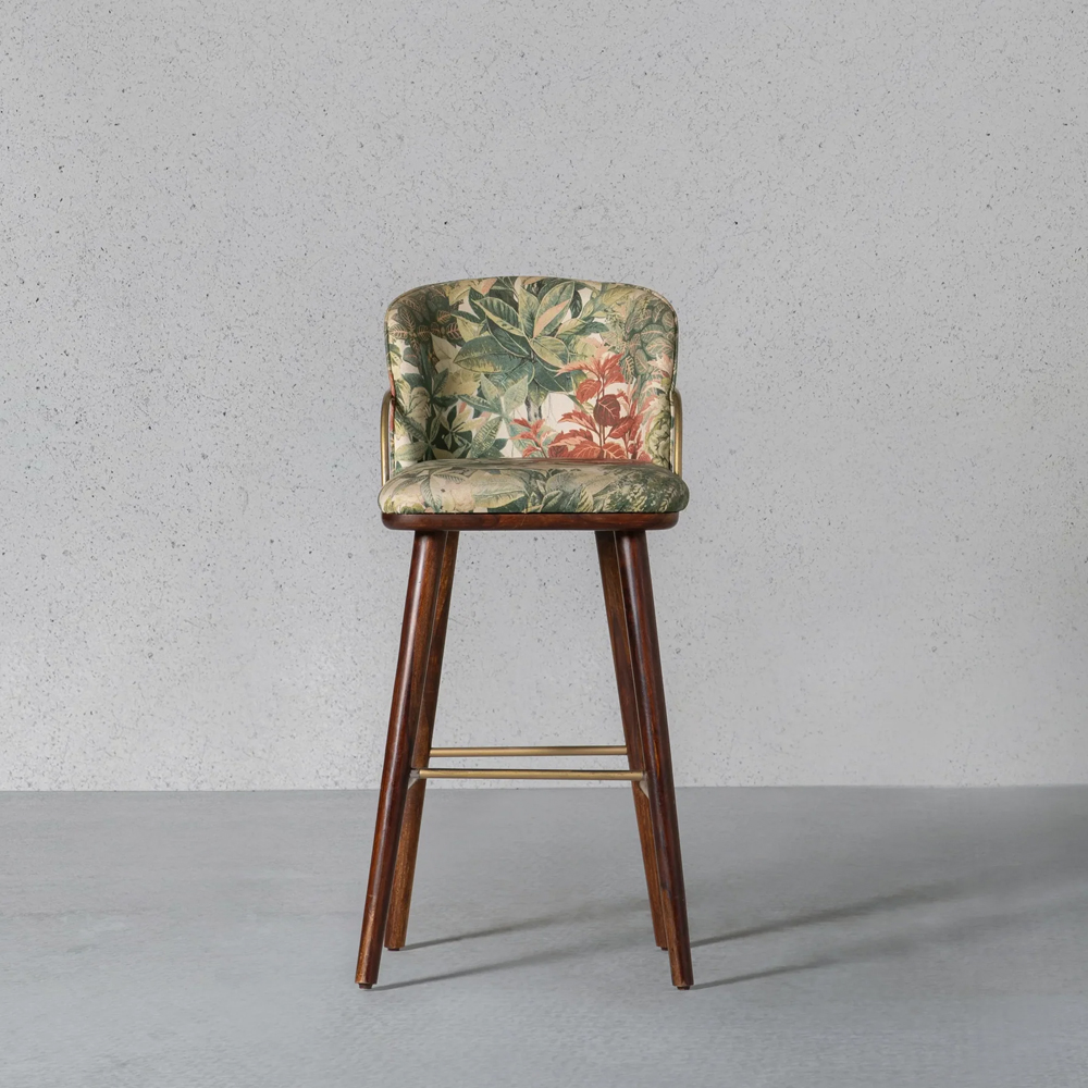 Tropical paradise barstool