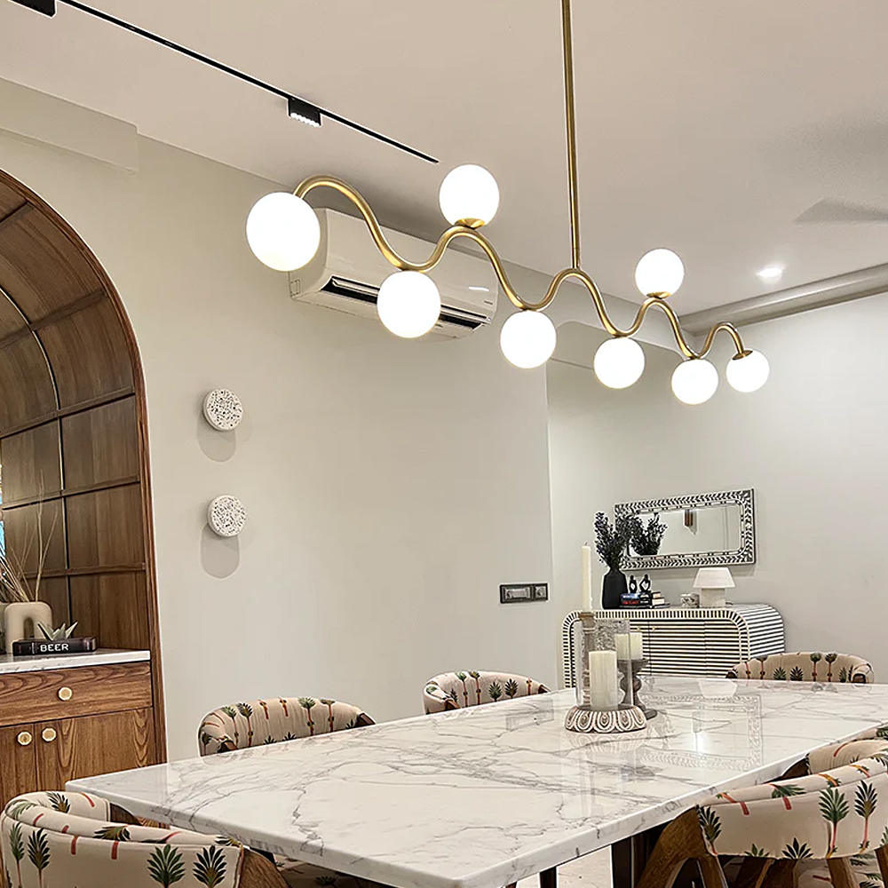 Wave Length Chandelier