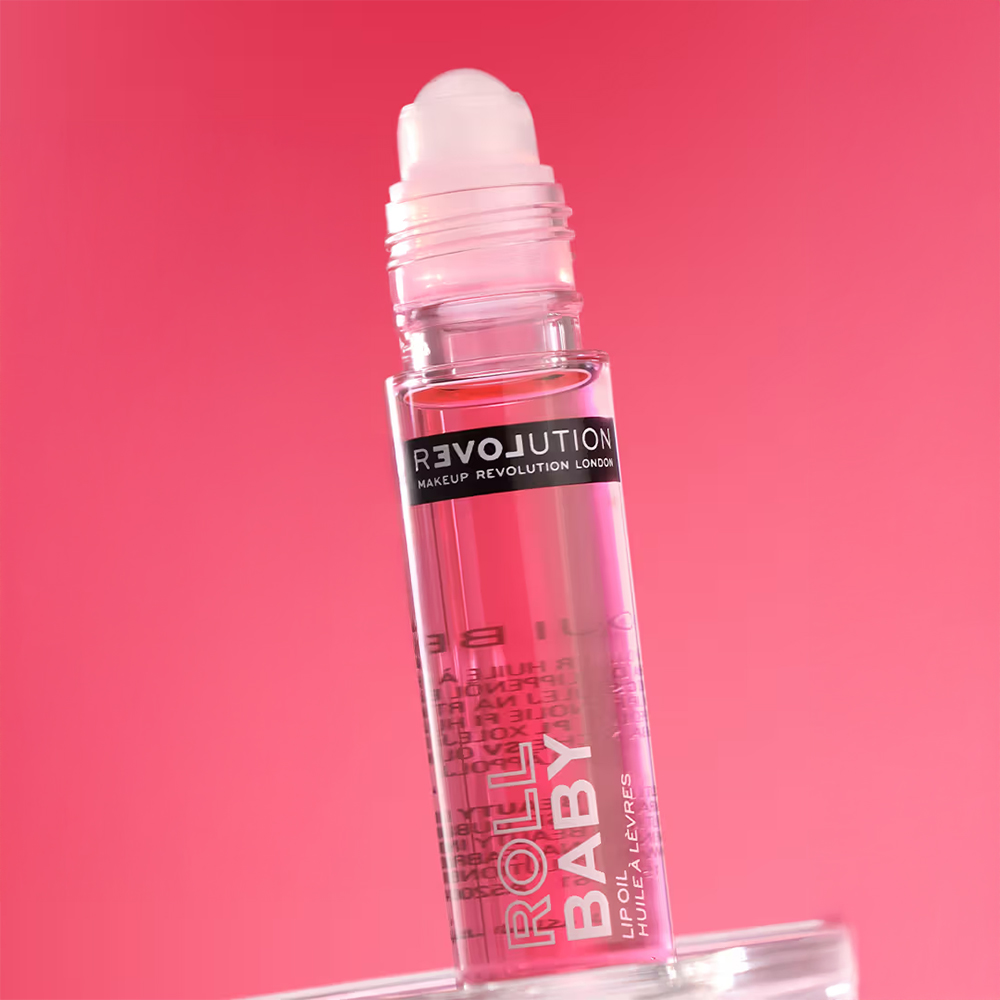 Makeup Revolution Relove Roll Baby Lip Oil - Goji Berry