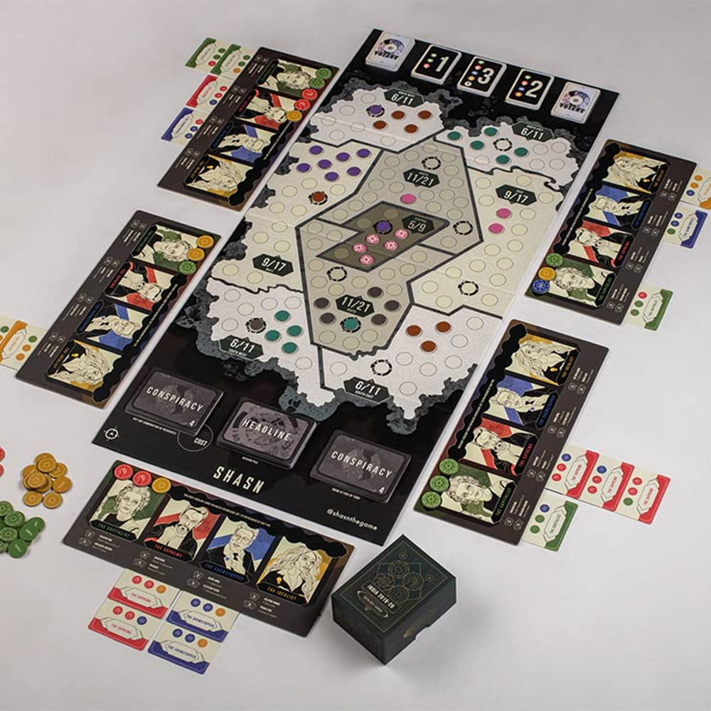 SHASN The Political Strategy Board Game