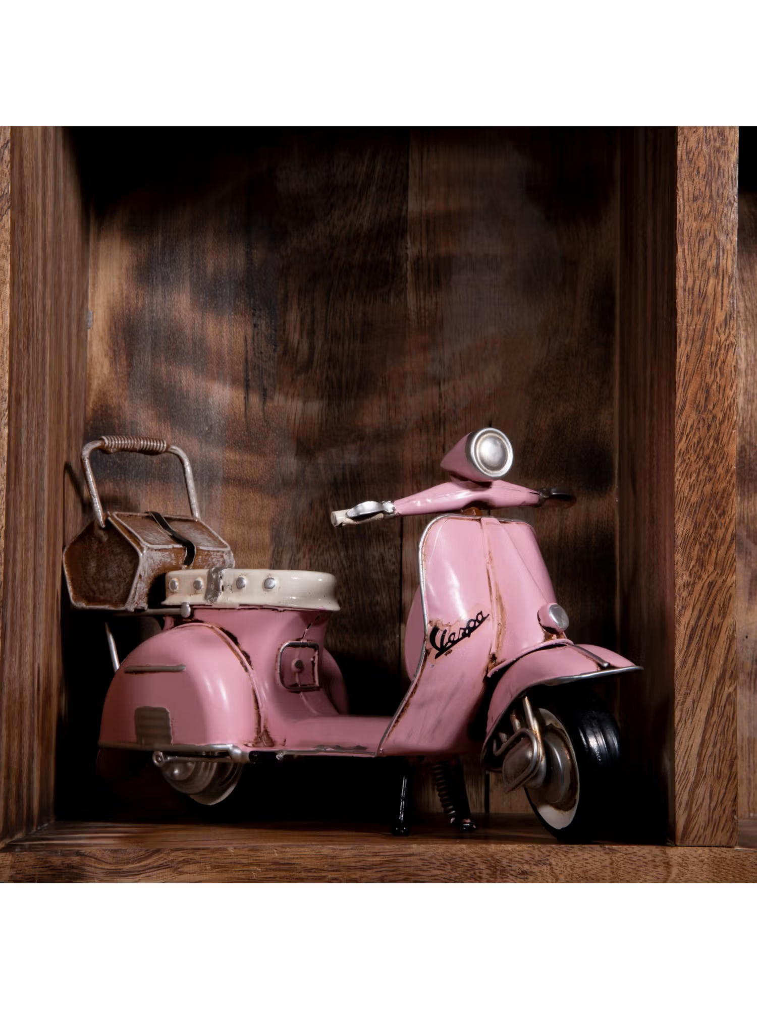Gibox Scout Retro Scooter - Pink Home Decor Luxurious Item