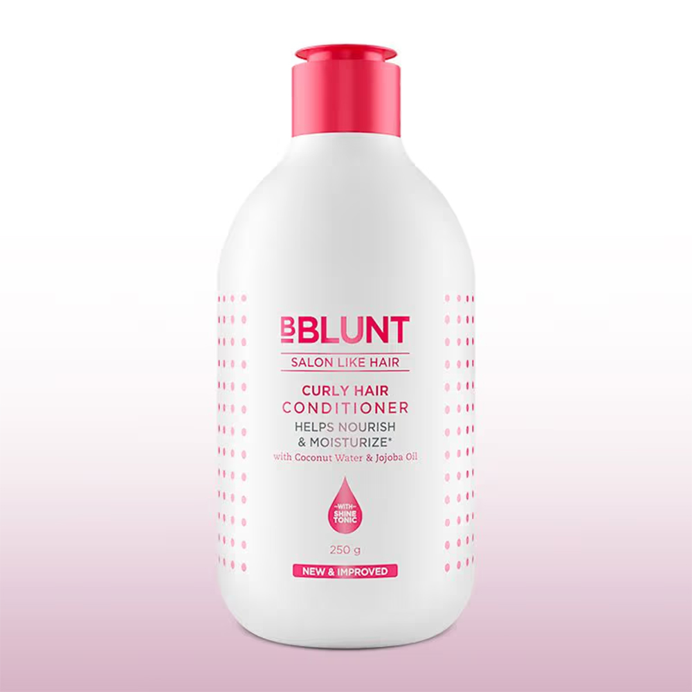 BBlunt Curly Hair Conditioner With Coconut Water & Jojoba Oil