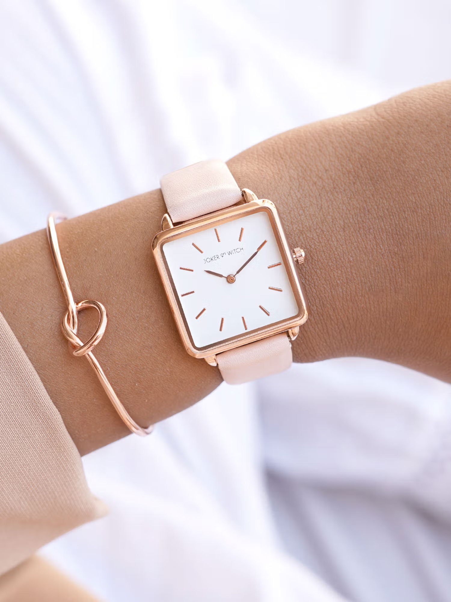 Joker and Witch Joker & Witch Damask Rose Watch Bracelet Stack For Women (Pack of 2)