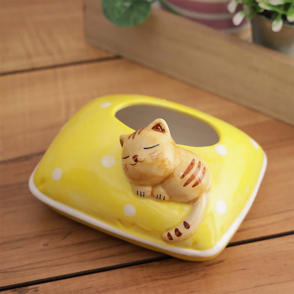 Tayhaa Hand Crafted Yellow Planter