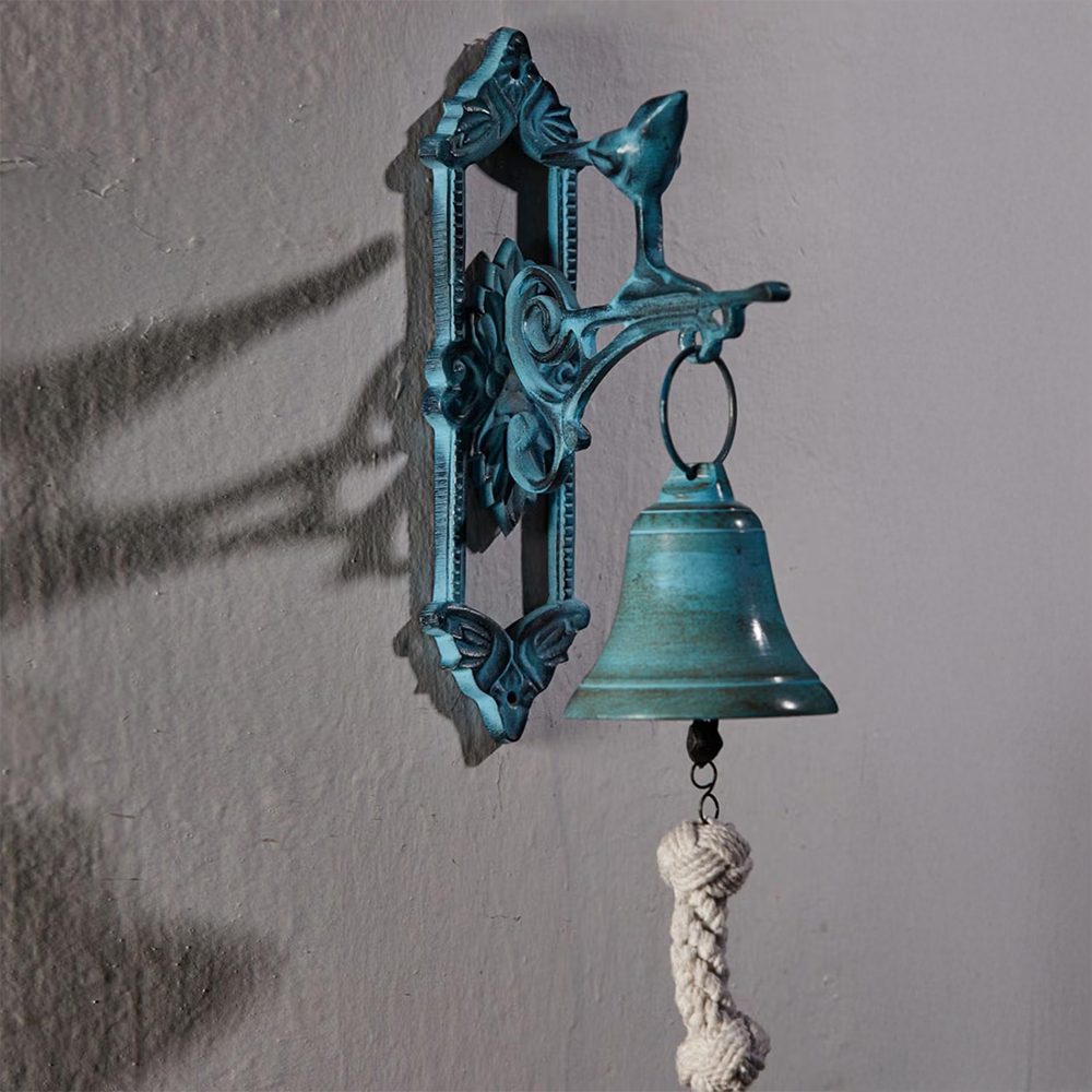 Fabindia Blue Casted Metal Bell