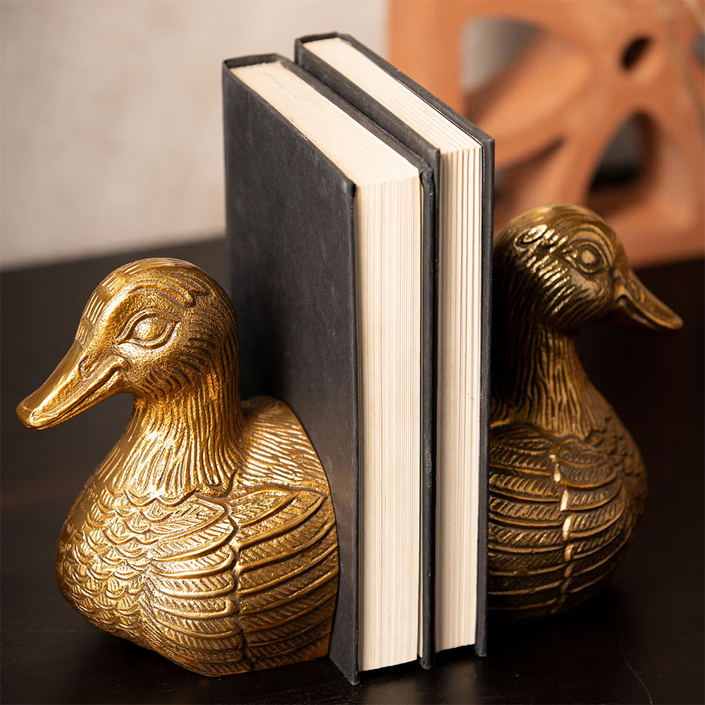 SG Home Antique Duck Bookend