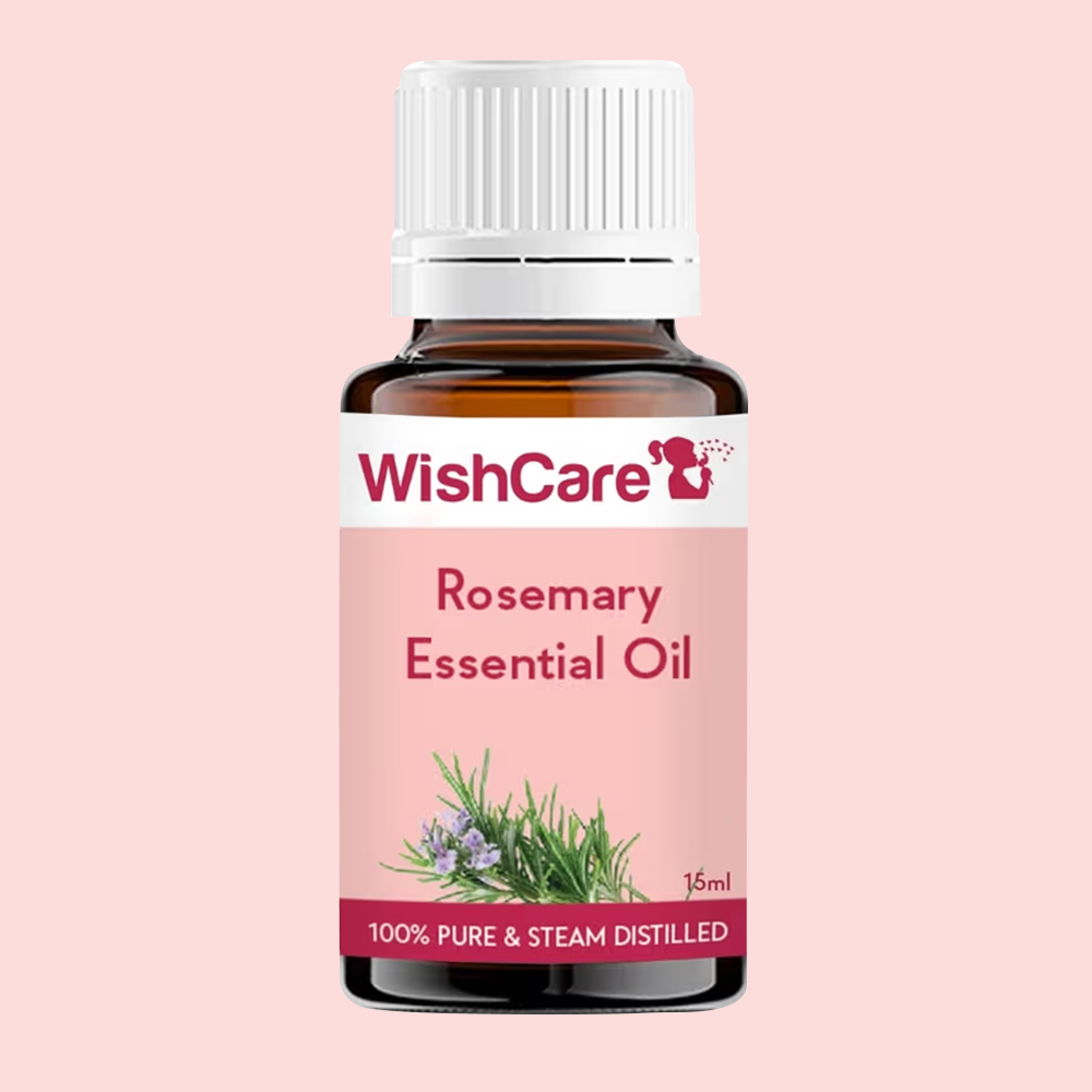Wishcare Rosemary Essential Oil For Hair Growth & Hair Nourishment -100% Pure & Natural Rosemary Oil