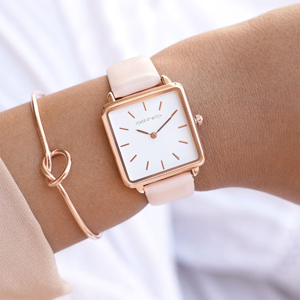 Joker and Witch Joker & Witch Damask Rose Watch Bracelet Stack For Women (Pack of 2) (JWBS343)