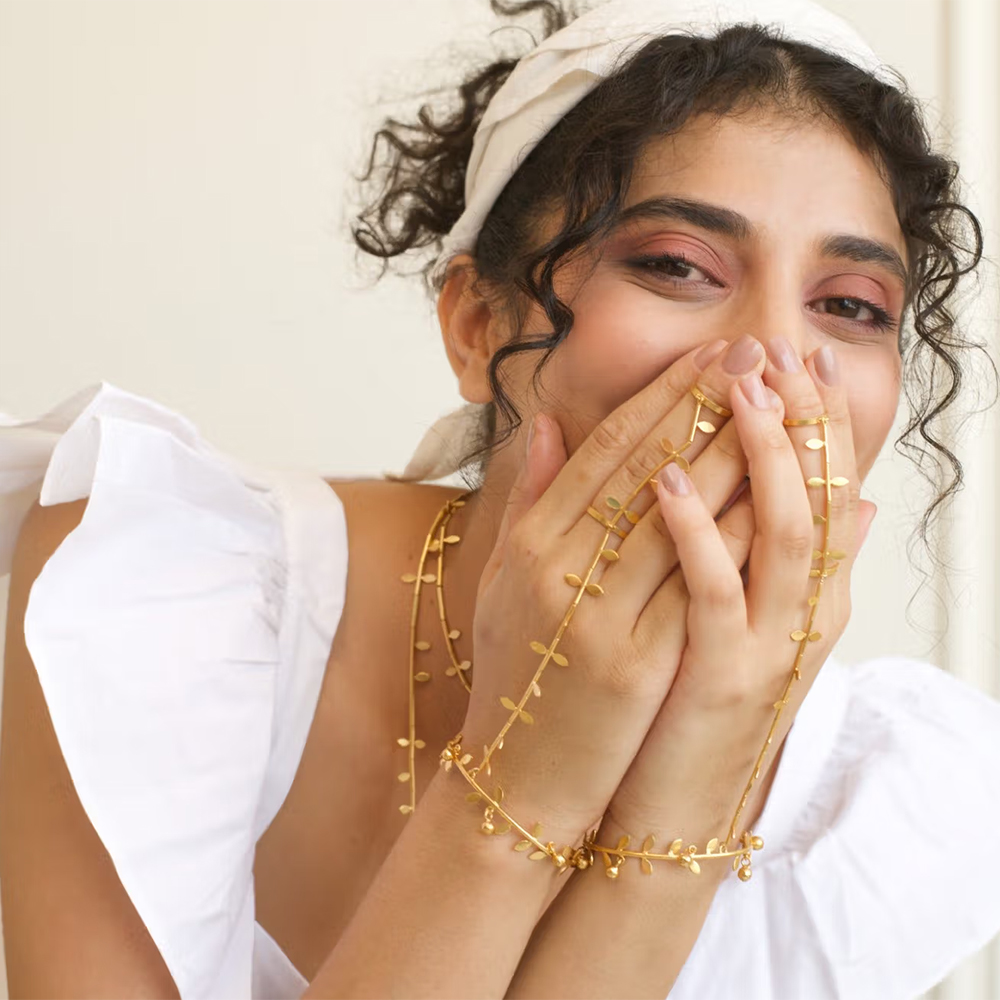 Tangerine Dahlia Haathphool