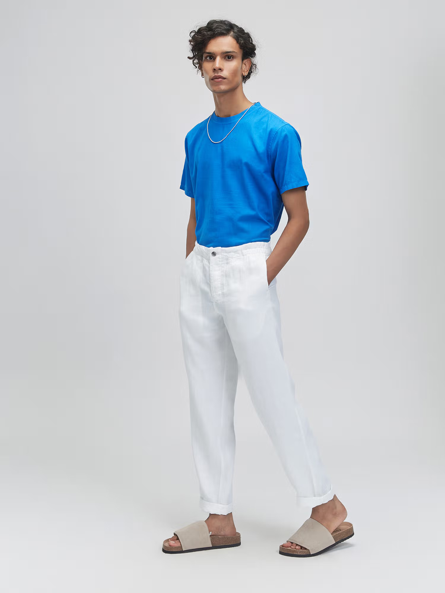 Nash White Trousers