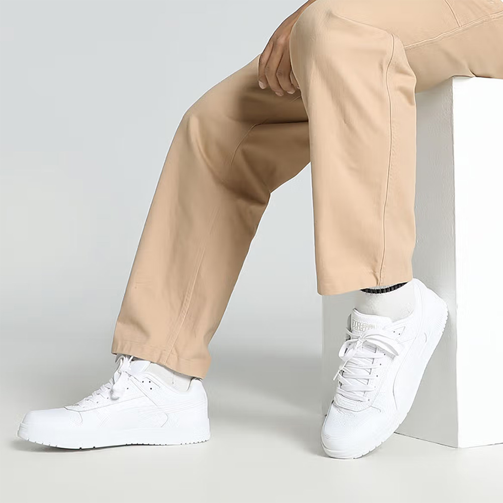 Puma Court Shatter Men's White Sneakers