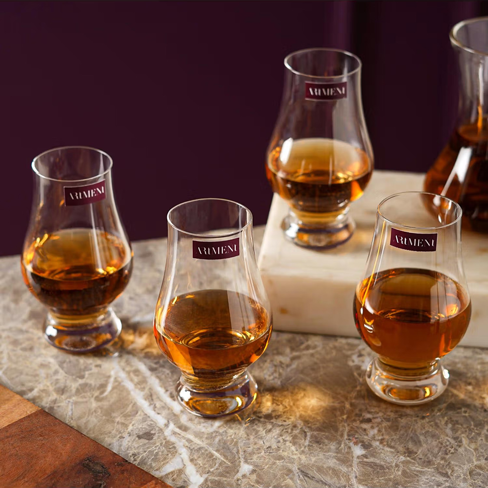 The Artment Nature Curve Set of 4 Whisky Glasses