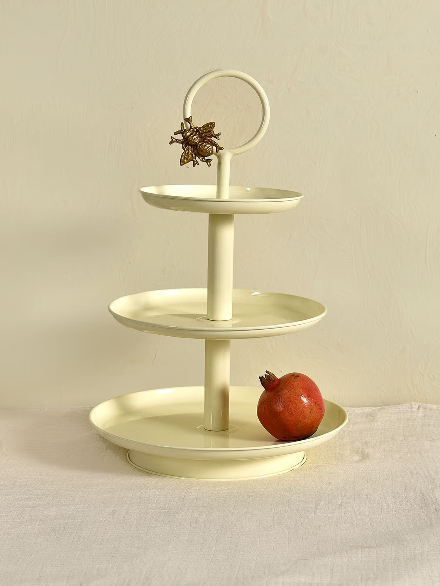 Living With Elan Royal Hive Three Tier Cupcake And Dessert Stand (Off White)