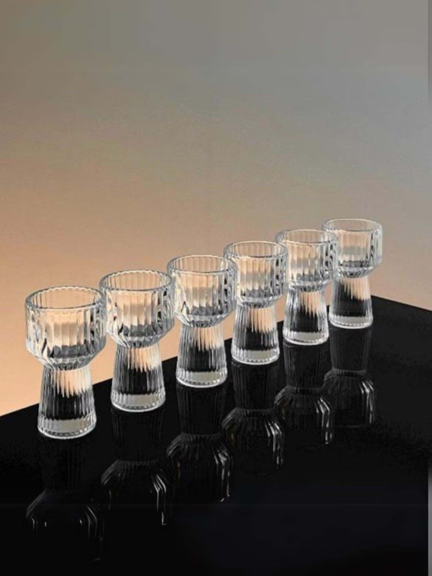 Smokey Cocktail Mini Measure Shot Glass (Set Of 12)