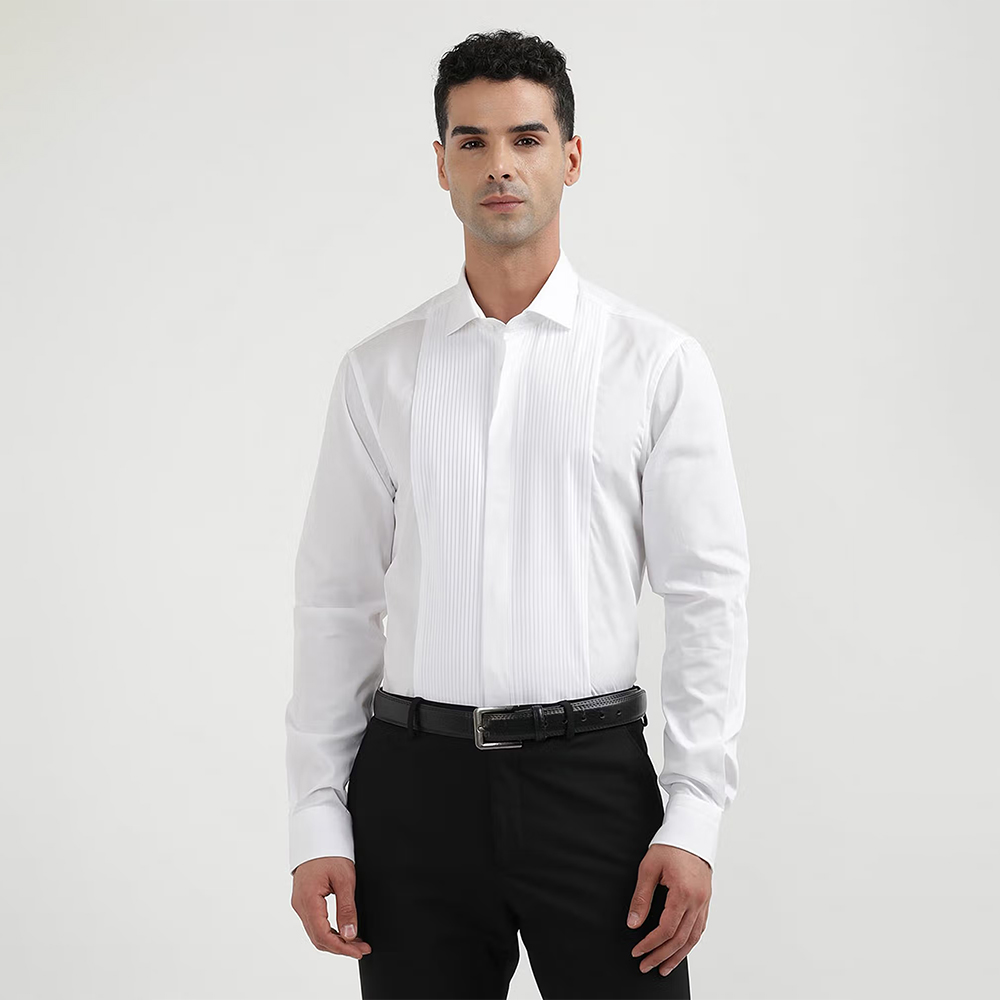 Tommy Hilfiger White Ai Tuxedo Sf Shirt