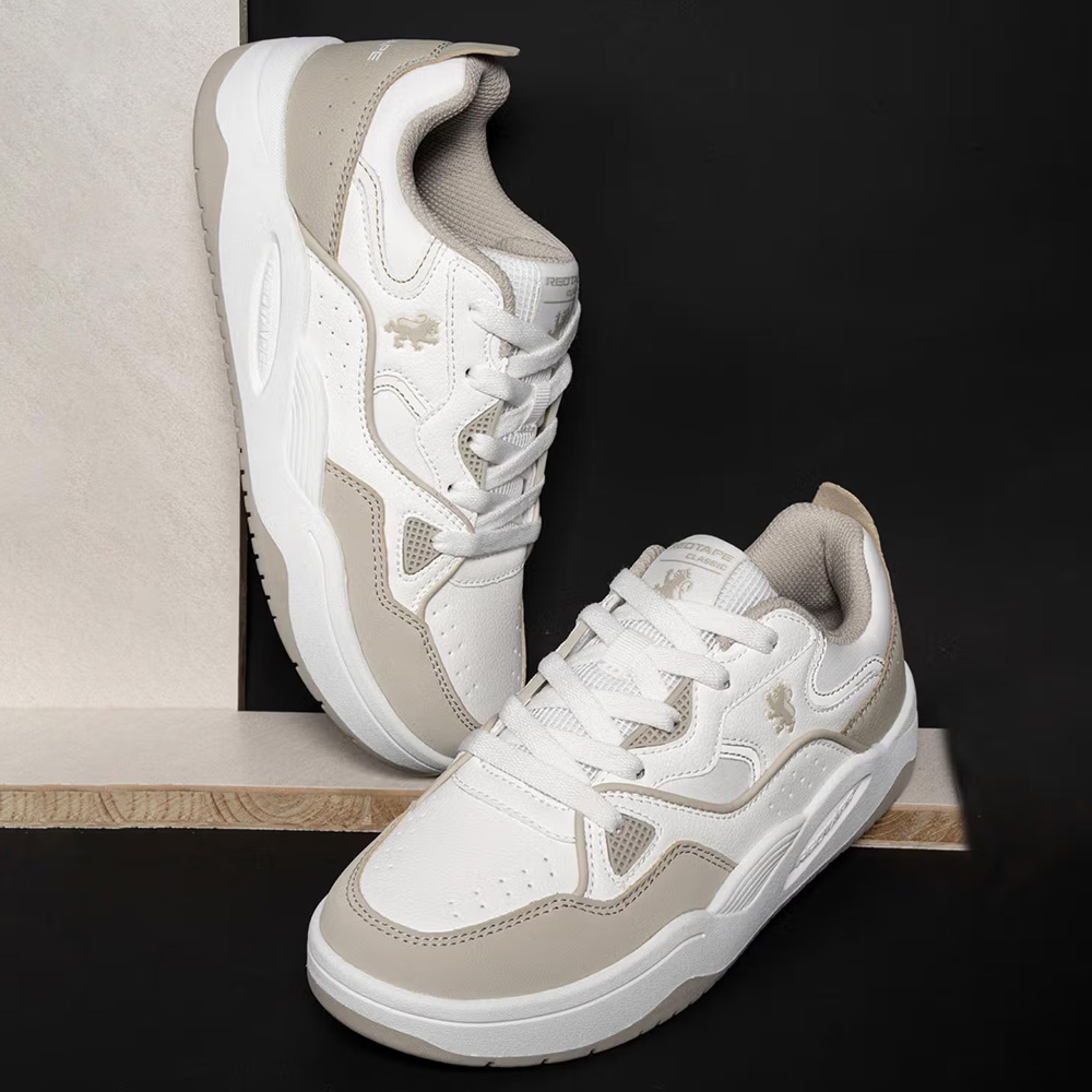 Red Tape Women Colorblocked Beige Super Sneaker