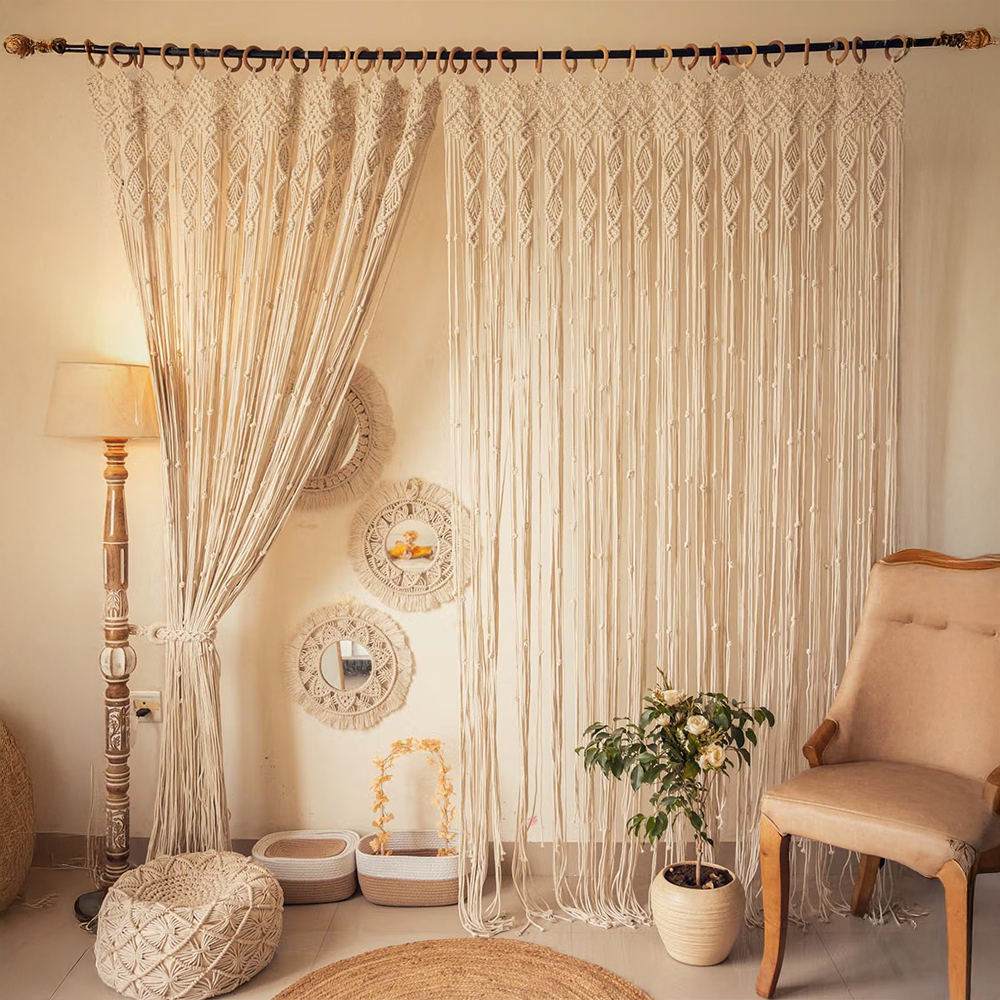 Karighar Ecoweave Macrame Curtain