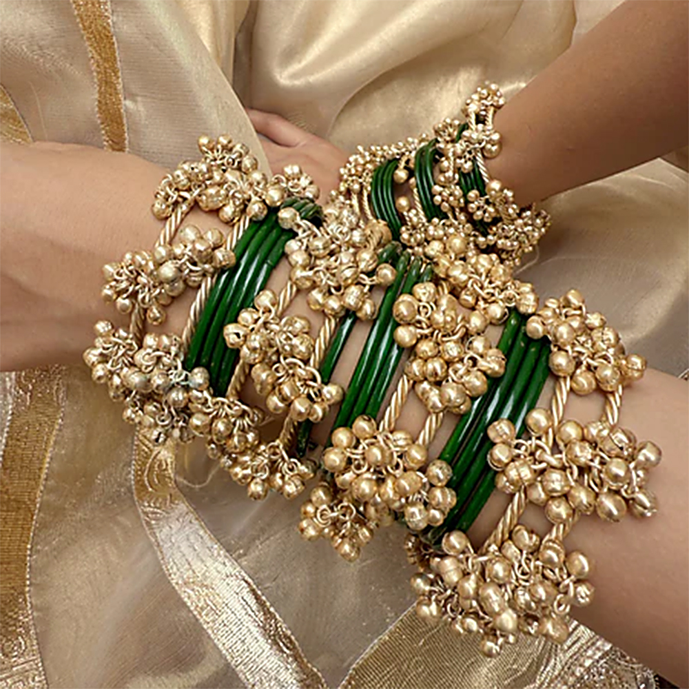 Chan Chan Ghunghroo Bangles (Set of 8)