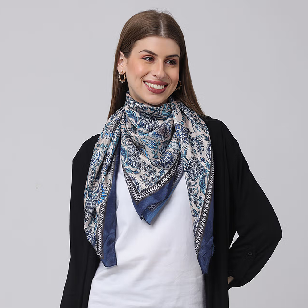 Vastranand Floral Mist Scarf