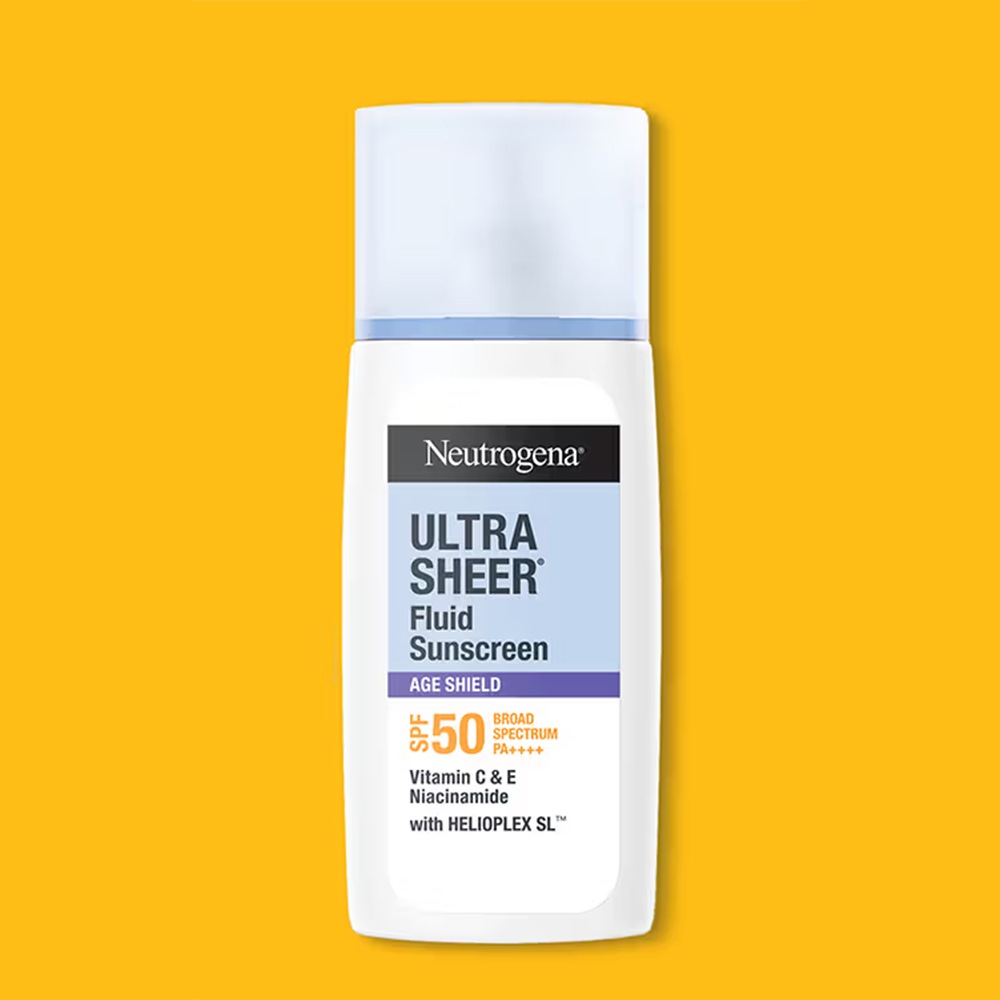 Neutrogena Ultrasheer Age Shield Fluid Face Sunscreen SPF 50+ PA++++