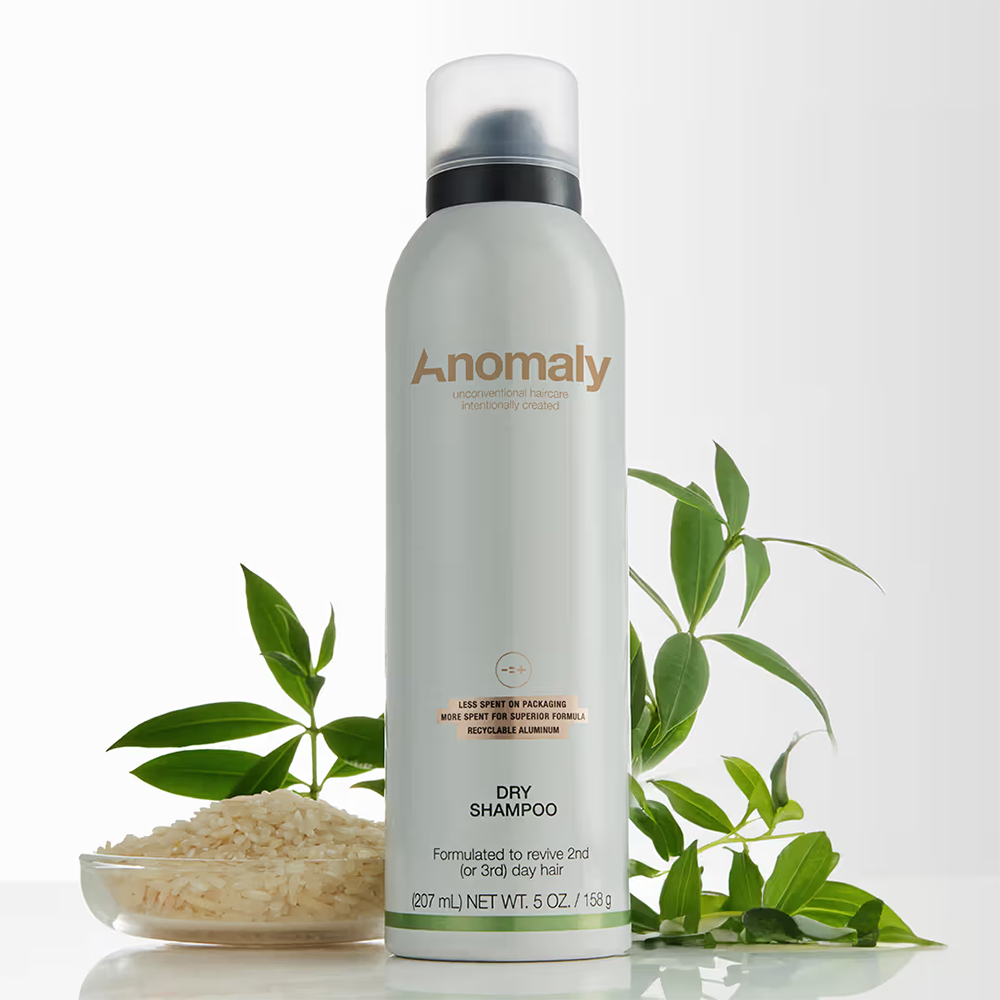 Anomaly Refreshing Dry Shampoo with Rice Starch & Tea Tree Oil