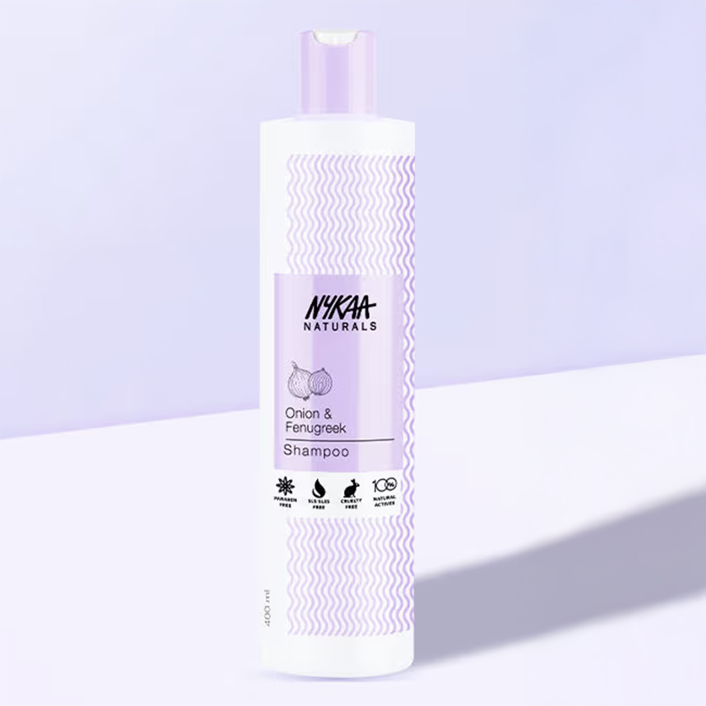 Nykaa Naturals Fermented Rice Water & Bamboo Shampoo Dry & Damaged Hair