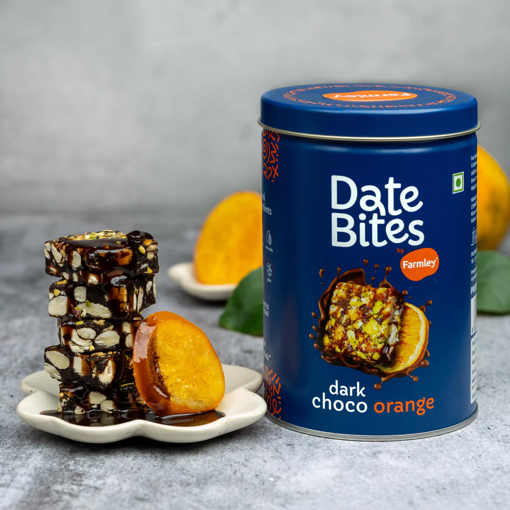 Date Bites Dark Choco Orange - No Added Sugar