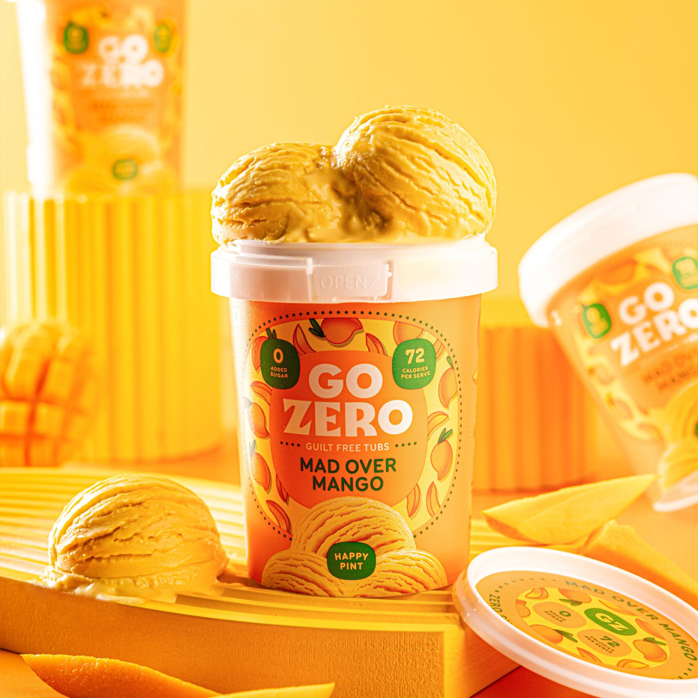 Mad Over Mango Low Calorie Ice Cream Tub